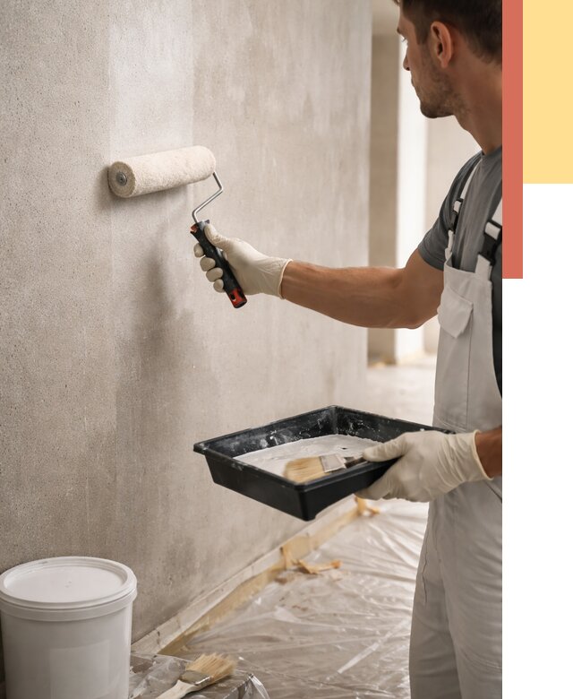 Грунтовка стен в Нижнеудинске от 2238 руб. м2 — быстро, недорого, с материалом | ОТДЕЛОЧНИК-Нжк