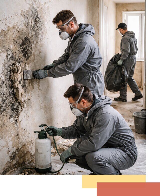 Удаление плесени со стен профессионально в Нижнеудинске