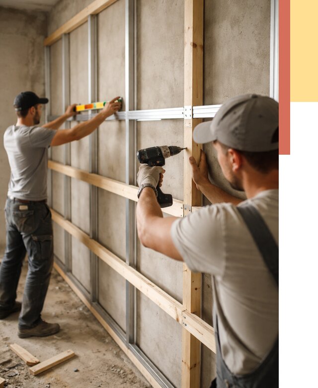 Устройство обрешетки под панели в Нижнеудинске от 2136 руб. — монтаж под ключ | ОТДЕЛОЧНИК-Нжк