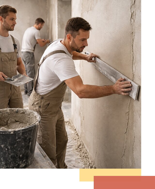 Штукатурка стен без маяков в Нижнеудинске быстро и качественно