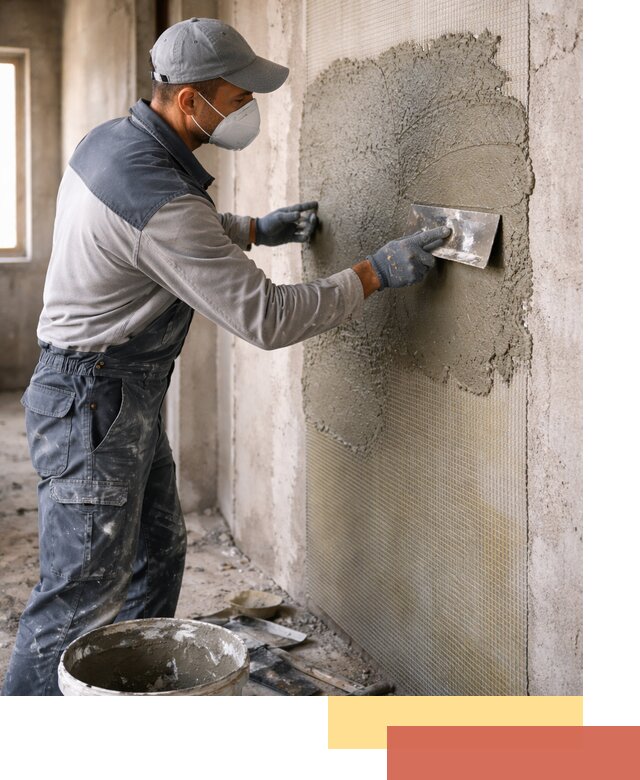 Штукатурка стен по сетке в Нижнеудинске под ключ качественно и быстро