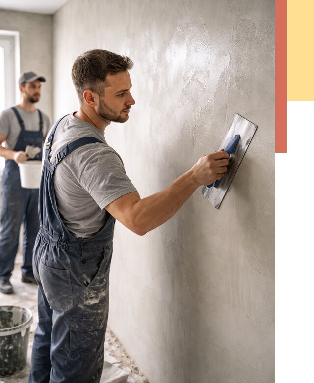 Глянцевание штукатурки стен в Нижнеудинске от 7628 руб. — услуги и затирка | ОТДЕЛОЧНИК-Нжк