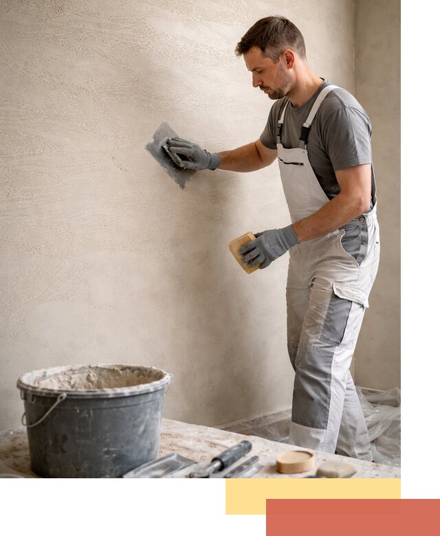 Декоративная штукатурка травертин в Нижнеудинске для стен и потолков