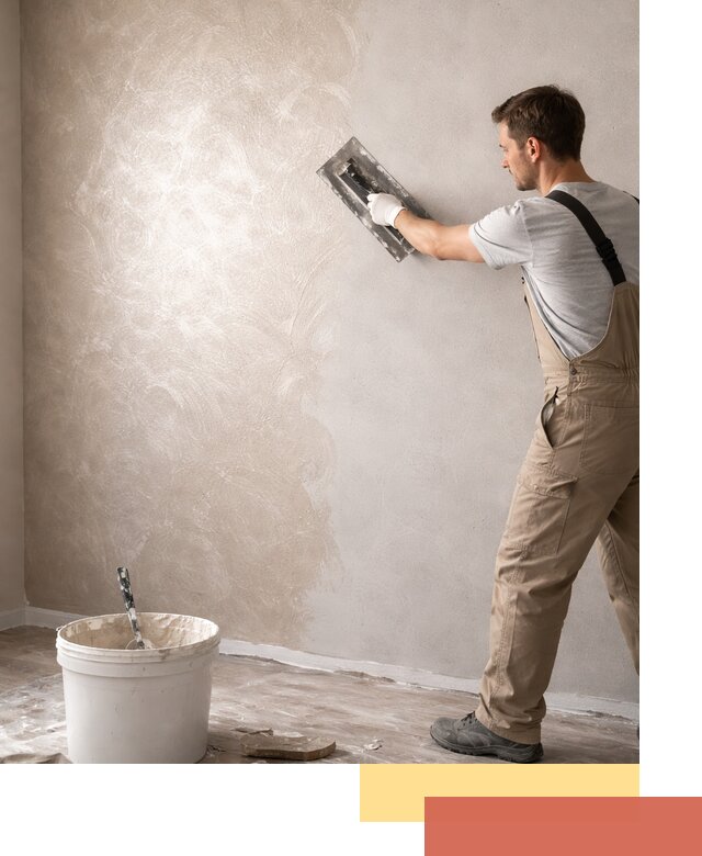 Декоративная штукатурка «Мокрый шелк» под ключ в Нижнеудинске