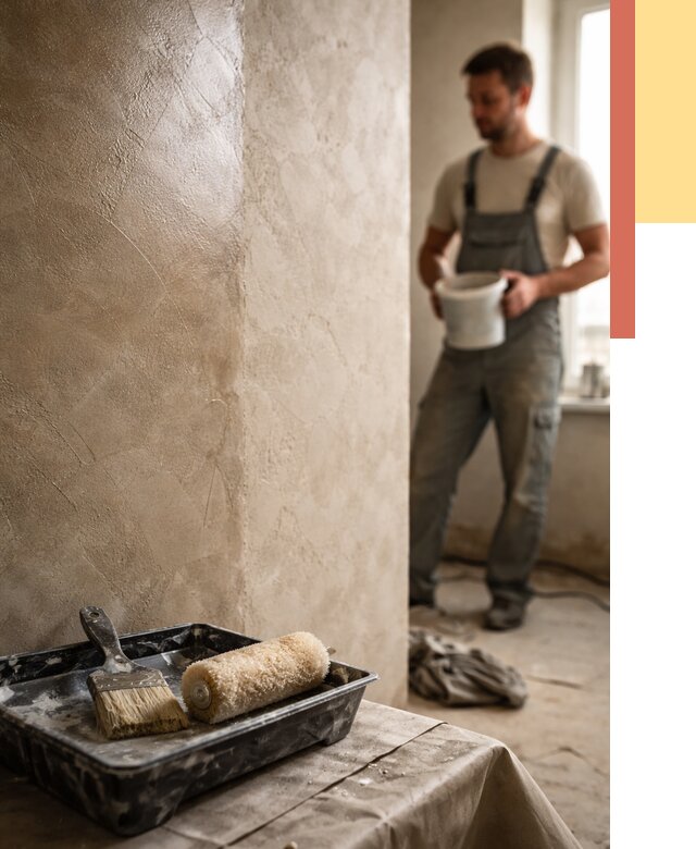 Нанесение воска на штукатурку в Нижнеудинске от 3560 руб. | Услуги ОТДЕЛОЧНИК-Нжк