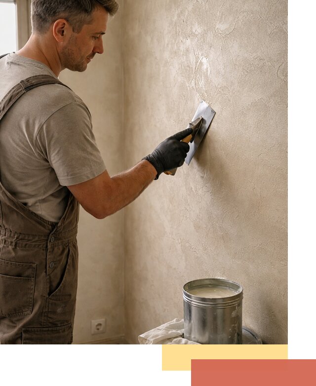 Нанесение воска на штукатурку в Нижнеудинске для защиты и блеска