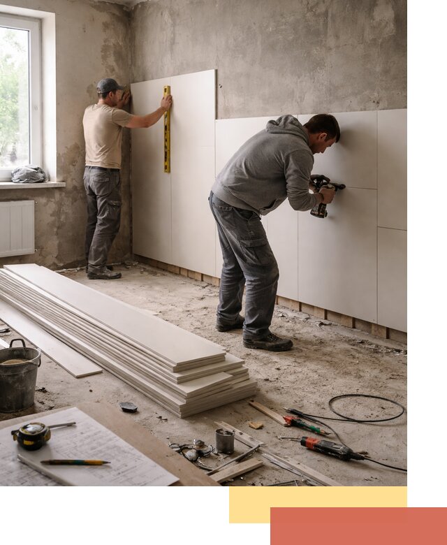 Монтаж ПВХ панелей на стены в Нижнеудинске качественно и быстро