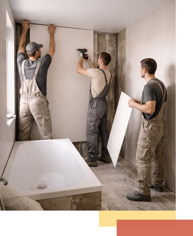 Отделка ванной панели ПВХ профессионально в Нижнеудинске