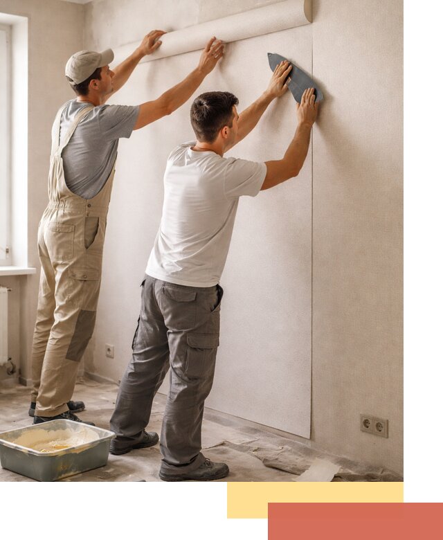 Поклейка виниловых обоев в Нижнеудинске профессионально и качественно