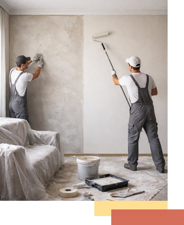 Покраска стен антивандальной краской в Нижнеудинске