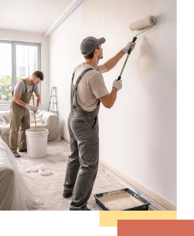 Покраска стен в офисе в Нижнеудинске — быстрый и качественный ремонт