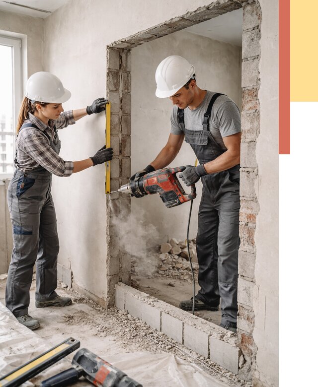 Создание проемов в стенах в Нижнеудинске от 6611 руб. — алмазная резка и расширение | ОТДЕЛОЧНИК-Нжк