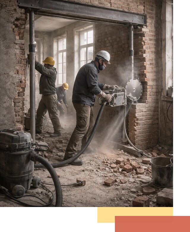 Прорезка проема в стене под дверной или оконный проем в Нижнеудинске