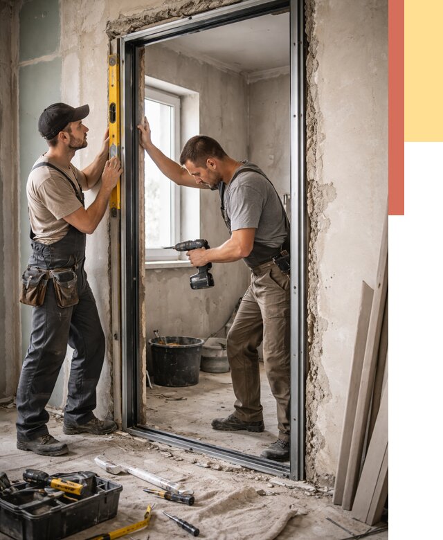 Закладка дверного проема в Нижнеудинске от 3560 руб. — быстро и недорого | ОТДЕЛОЧНИК-Нжк