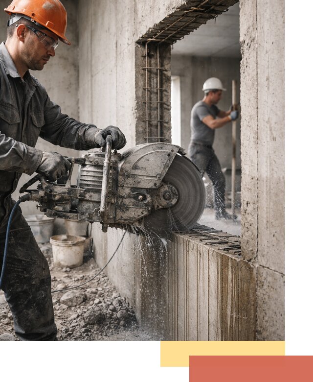 Алмазная резка проемов в Нижнеудинске быстро и точно