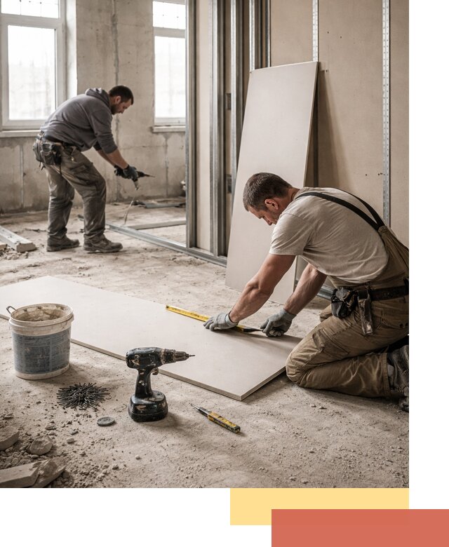 Кладка перегородок из ПГП под ключ в Нижнеудинске