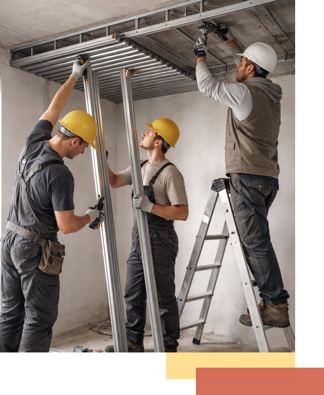 Монтаж реечного потолка под ключ в Нижнеудинске