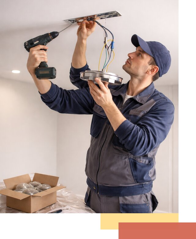 Установка люстры в натяжной потолок в Нижнеудинске