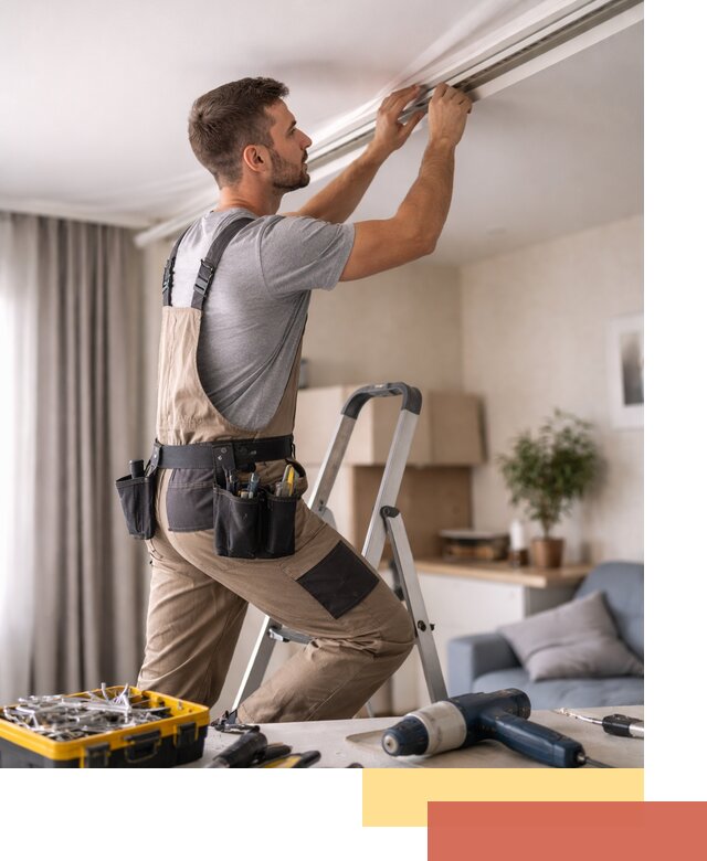 Ремонт натяжных потолков в Нижнеудинске — качественно и оперативно