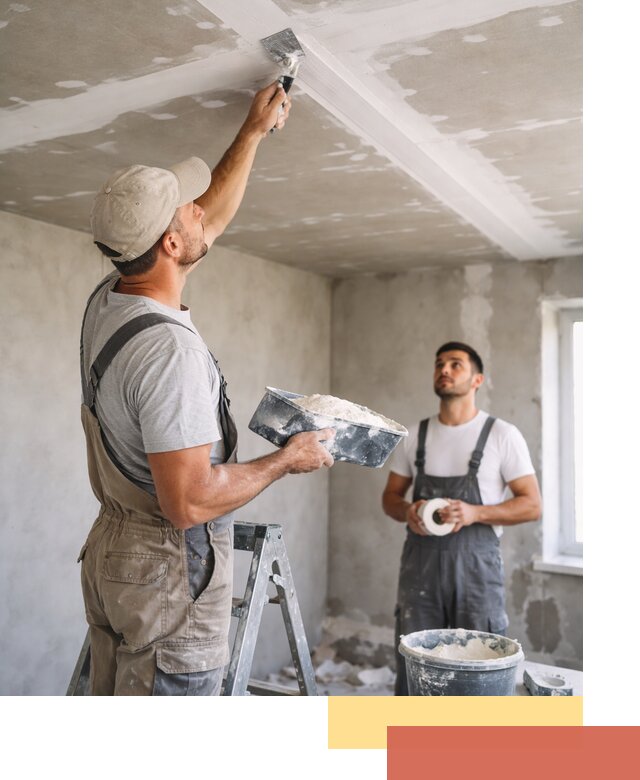 Обработка швов потолка ГКЛ в Нижнеудинске: качественная заделка и шпатлевка