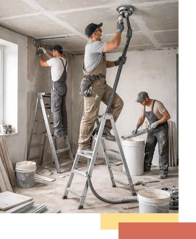 Ремонт потолка из гипсокартона в Нижнеудинске: быстрый и качественный монтаж