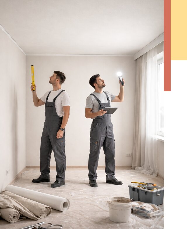 Отделка потолка в Нижнеудинске недорого от 763 руб/м2 | Услуги ОТДЕЛОЧНИК-Нжк