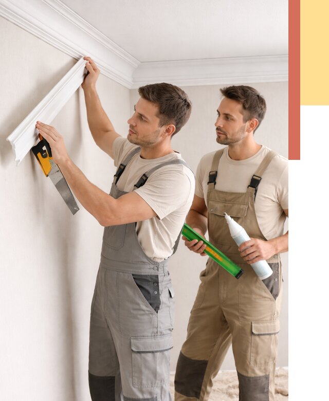 Монтаж потолочного плинтуса в Нижнеудинске от 2339 руб. — быстро и недорого | ОТДЕЛОЧНИК-Нжк