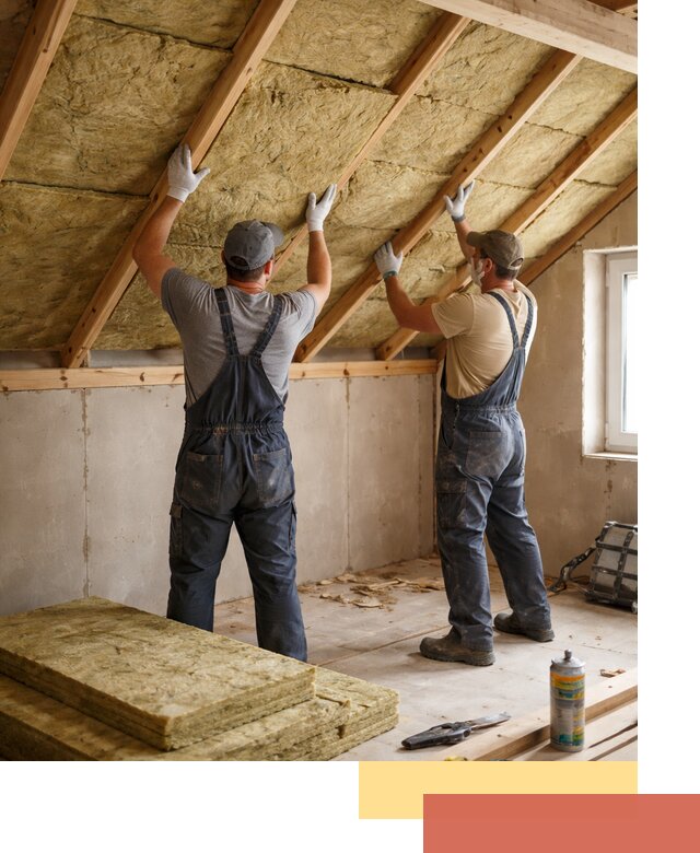 Утепление потолка минеральной ватой в Нижнеудинске